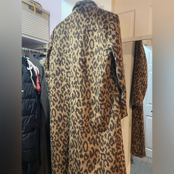 Brand NEW never worn. Leopard Print Women's Coat - Picture 6 of 11